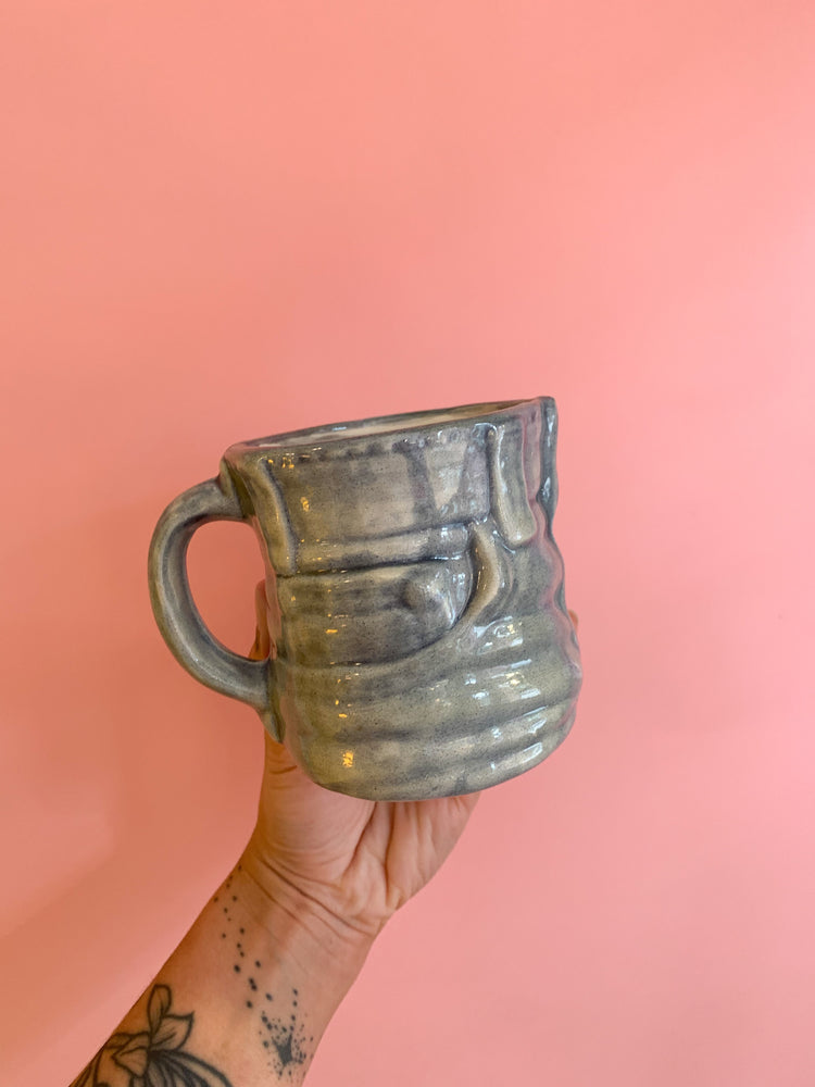 Vintage Denim Jeans Mug