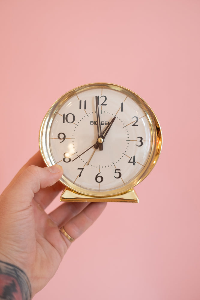 Vintage Big Ben Desk Alarm Clock