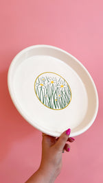 Retro Daisy Tray