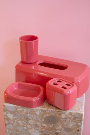 Vintage Bathroom Accessory Set