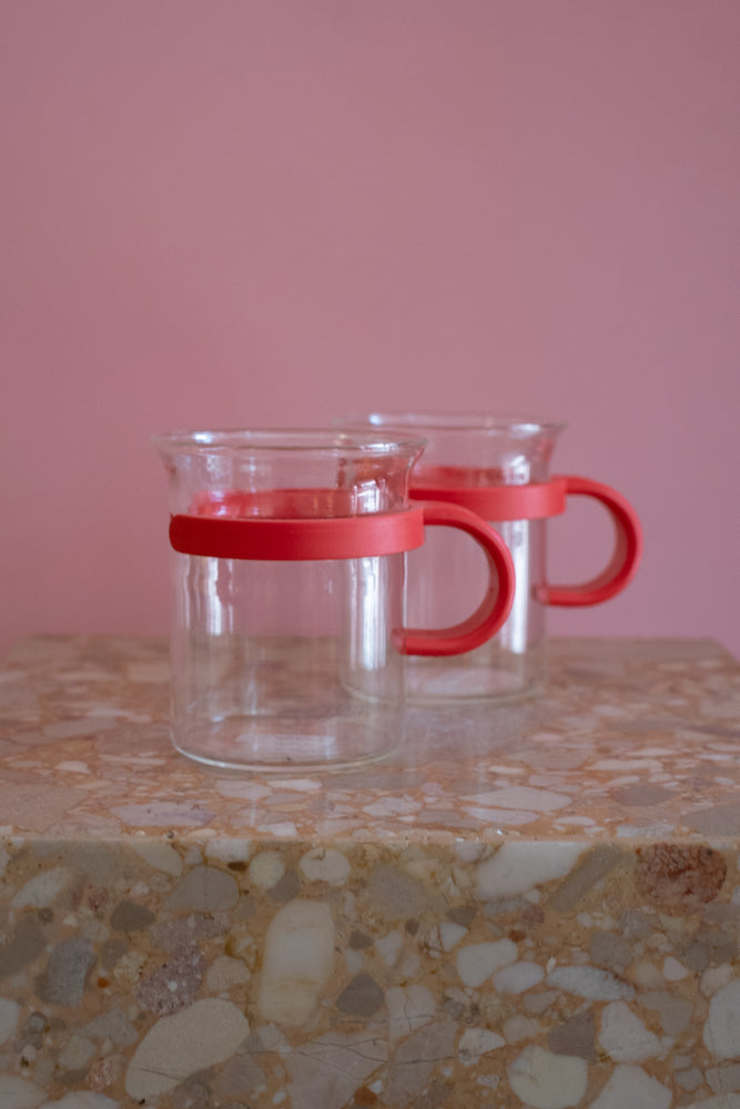 Vintage Bodum Glass Coffee Cups