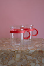 Vintage Bodum Glass Coffee Cups