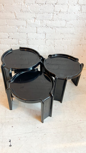 Vintage Kartell Nesting Tables by Giotto Stoppino