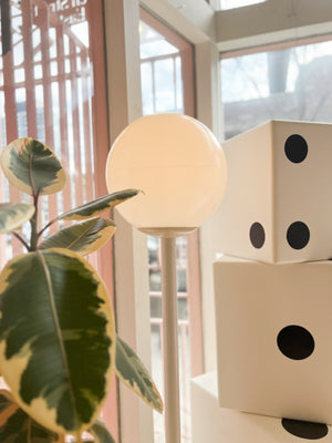 1960's Vintage Olympia Globe Floor Lamp
