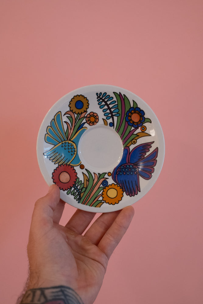 60’s Vintage Villeroy & Boch Saucers