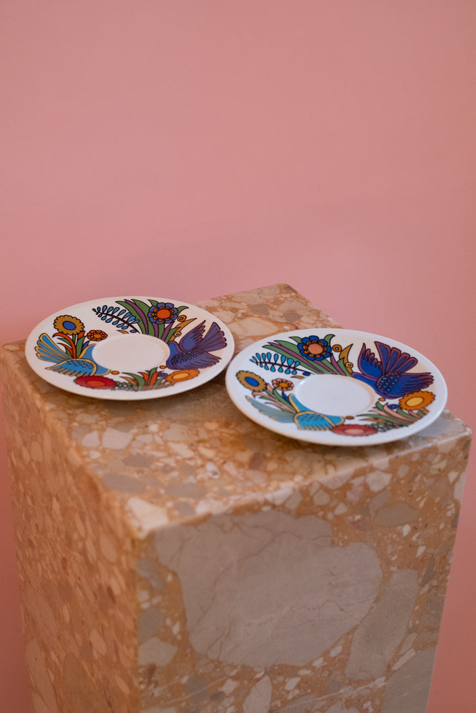 60’s Vintage Villeroy & Boch Saucers