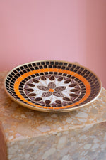 Vintage Mosaic Stone Plate