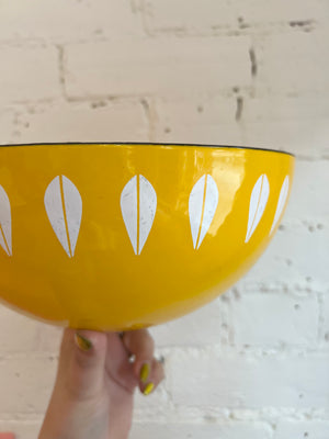 Cathrineholm Lotus Sunshine Yellow Serving Bowl