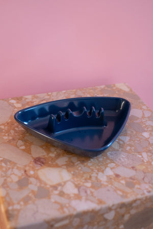 Vintage Plastic Triangular Ashtray