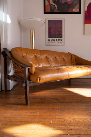 'Amazonas' Rosewood Sofa and Chair by Jean Gillon for Italma, Brazil, c. 1970s