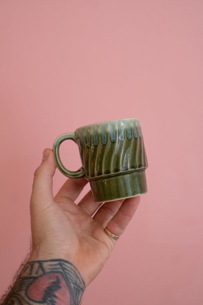Vintage Japan Ceramic Nesting Mugs