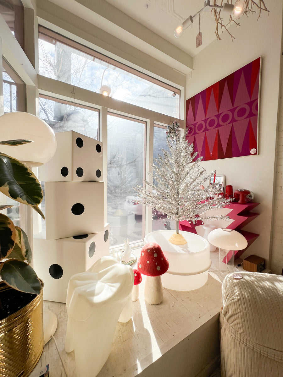Vintage Mid Century Aluminum Taper Tree – The Apartment TO