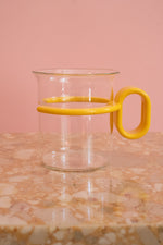 Vintage Glass Coffee Mug