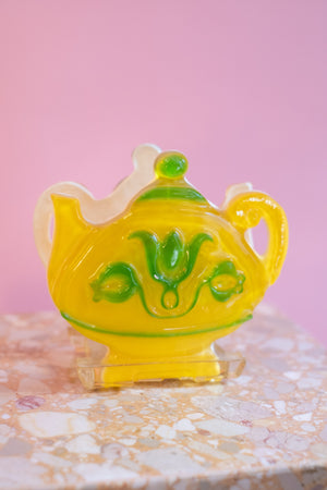 Vintage 70’s Teapot Lucite Napkin Holder