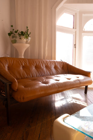 'Amazonas' Rosewood Sofa and Chair by Jean Gillon for Italma, Brazil, c. 1970s