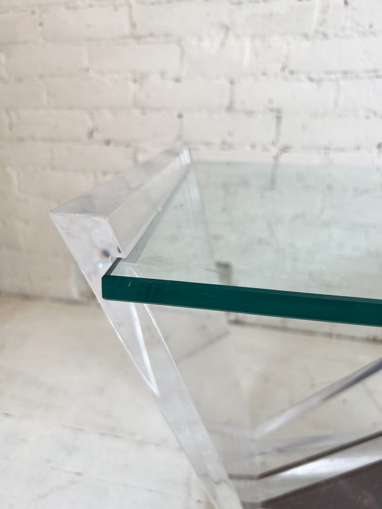 Vintage Lucite Coffee Table