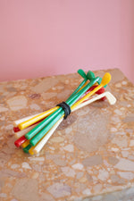 Vintage Golf Club Drink Stirrers