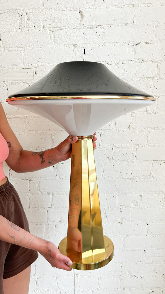 Vintage UFO Flying Saucer Lamp