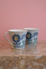 Vintage Figgjo Flint Tor Viking Tea Cups