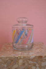 Vintage Glass Stash jar
