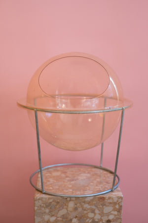 RARE Vintage Space Age Tabletop Terrarium