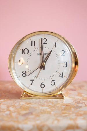 Vintage Big Ben Desk Alarm Clock