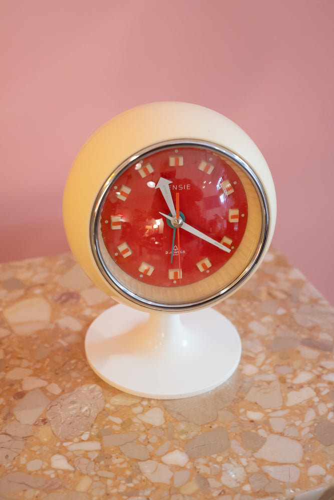 Vintage 60’s Rensie Japan Space Age Alarm Clock