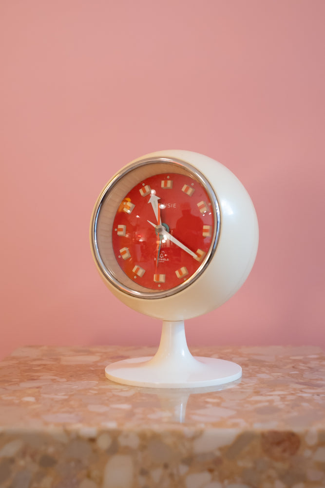 Vintage 60’s Rensie Japan Space Age Alarm Clock