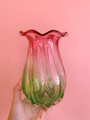 Vintage Glass Vase