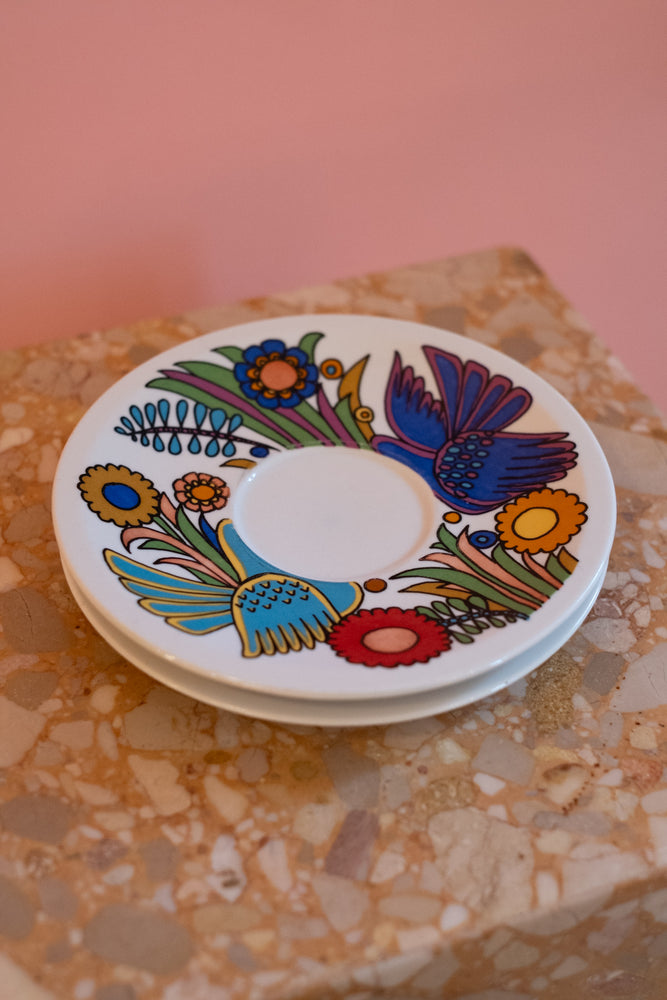 60’s Vintage Villeroy & Boch Saucers