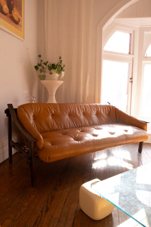 'Amazonas' Rosewood Sofa and Chair by Jean Gillon for Italma, Brazil, c. 1970s