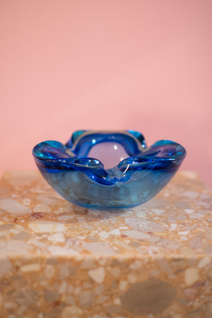 Rare 60’s Murano Glass Art Ashtray