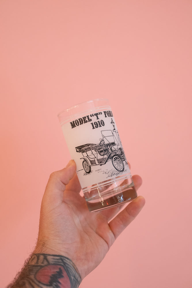 Vintage Libbey Highball Pioneer Gas Collectable Glasses