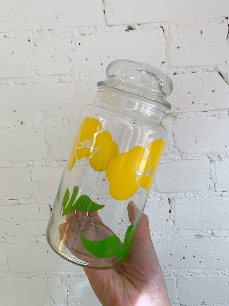Vintage Anchor Hocking Stash Jar