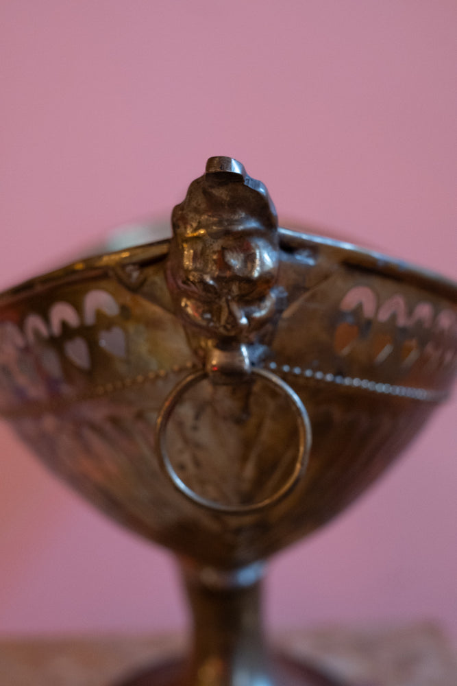 70’s Vintage Brass Boat Shaped Centrepiece/Fruit Bowl
