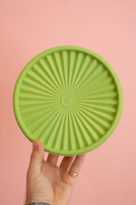 Vintage Tupperware Sevalier Canister in Apple Green