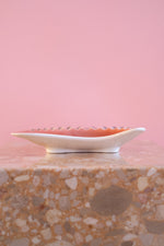 Vintage 70’s Japan Ceramic Boomerang Ashtray