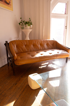 'Amazonas' Rosewood Sofa and Chair by Jean Gillon for Italma, Brazil, c. 1970s