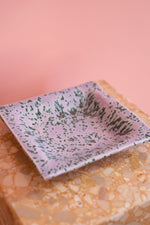 Vintage Purple Speckled Ashtray/ Trinket Dish