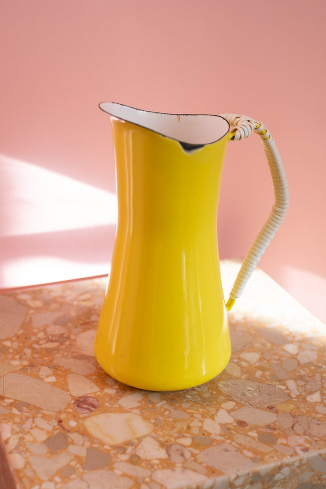 Vintage Dansk MCM Kobenstyle Pitcher with Wrapped Handle