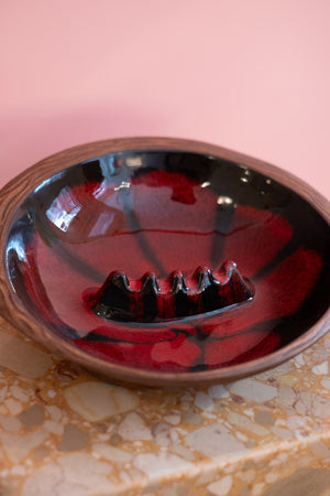 Vintage California Pottery Ceramic Ashtray