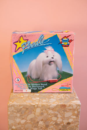 Vintage Poodle Toy