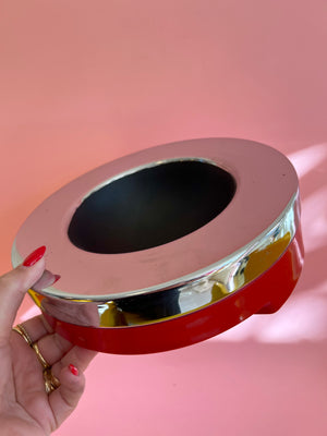 Vintage Space Age Ashtray by Luigi Massoni for Guzzini, Italy