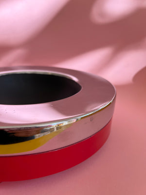Vintage Space Age Ashtray by Luigi Massoni for Guzzini, Italy