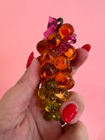 Vintage Mini Mid Century Grapes, Made in Italy