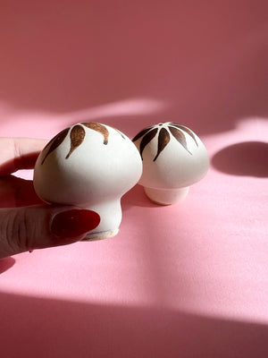 Strawberry Hill Mushrooms Mid Century Modern Pottery MCM