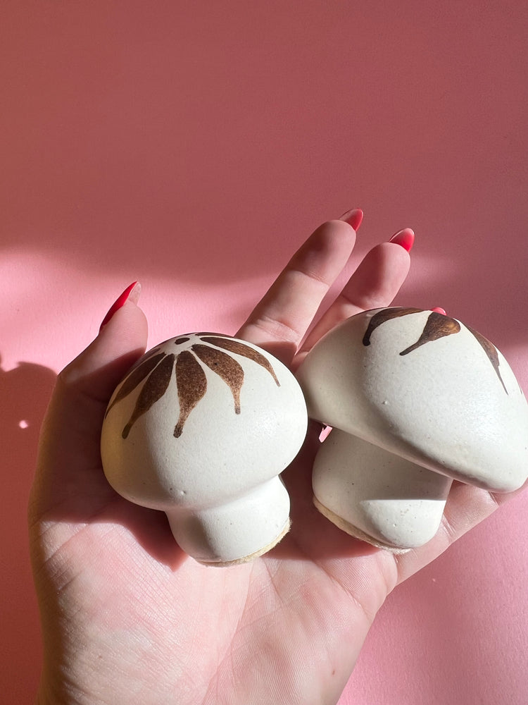 Strawberry Hill Mushrooms Mid Century Modern Pottery MCM