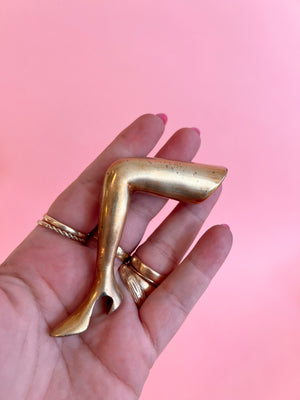 Vintage Lady Leg Bottle Opener