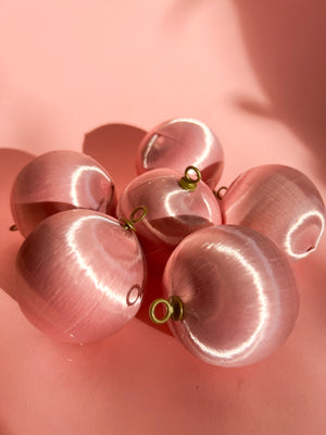 Vintage Silk Christmas Ornaments