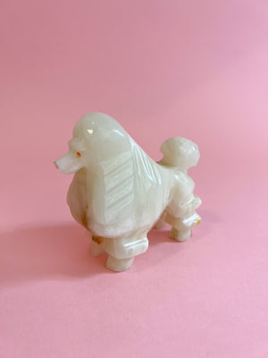 Vintage Onyx Poodle